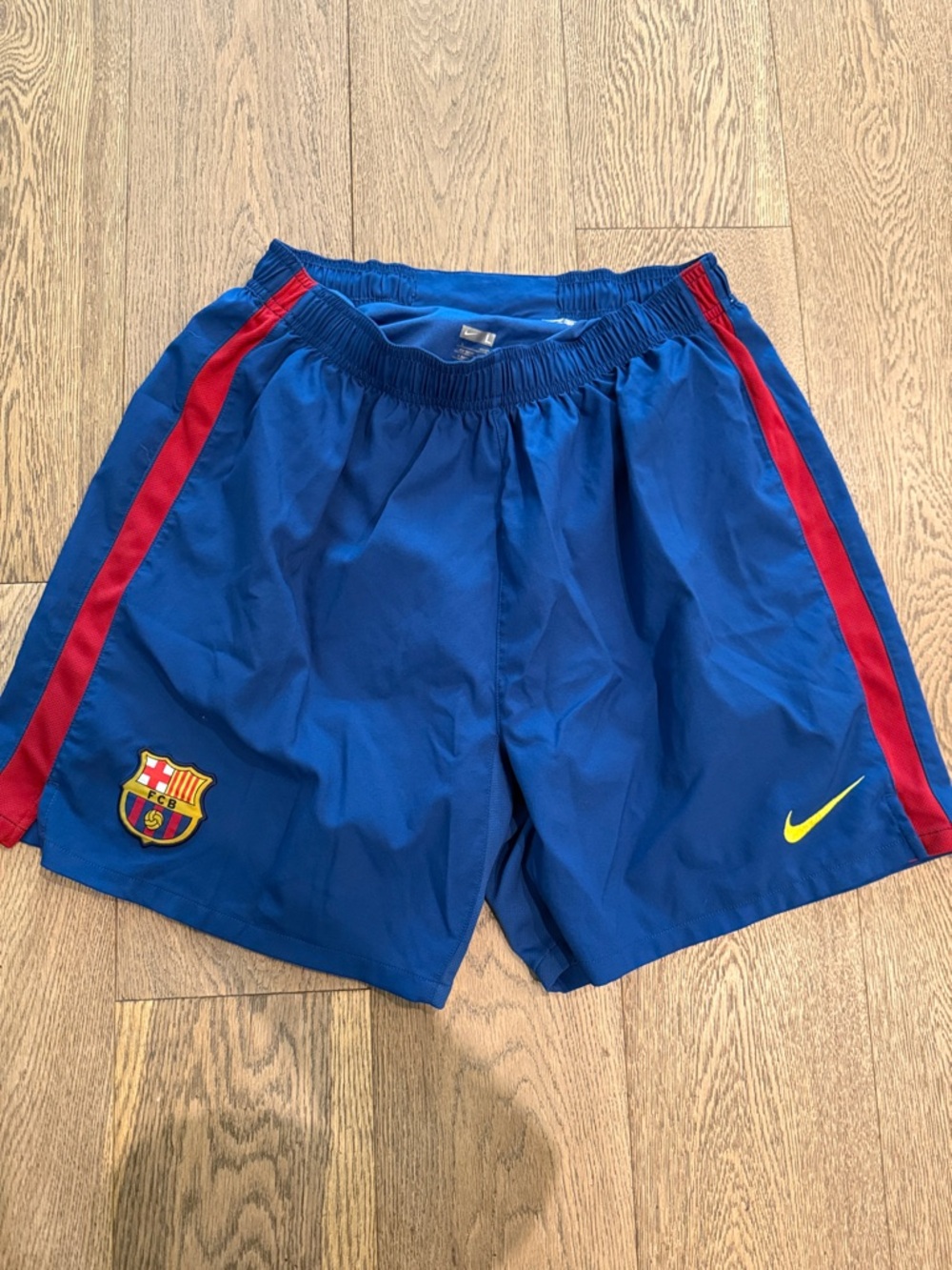FCB soccer barcelona Nike Blue Men's Athletic Shorts